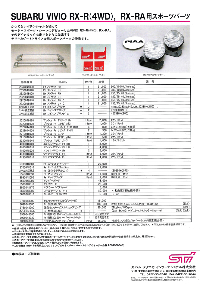 a63N6s BBIRX-R STi X|[cp[c J^O(2)